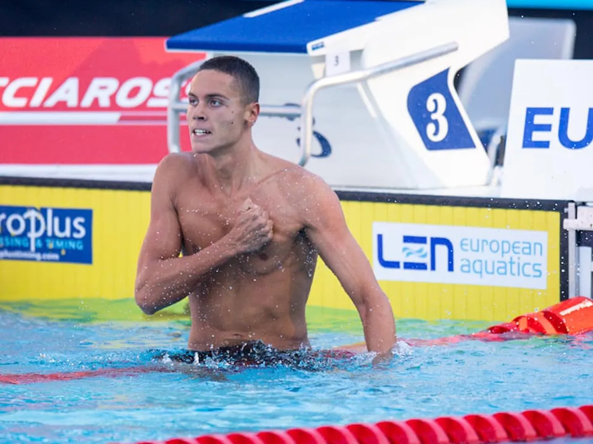Campionul mondial la înot, David Popovici s-a calificat în finala de 400 metri liber la Europene/FOTO: Facebook/DavidPopovici