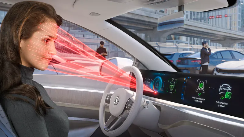 Sistem cu recunoaștere facială pentru autovehicule care identifică șoferul și face ca mașina să fie aproape imposibil de furat. - Foto: Continental