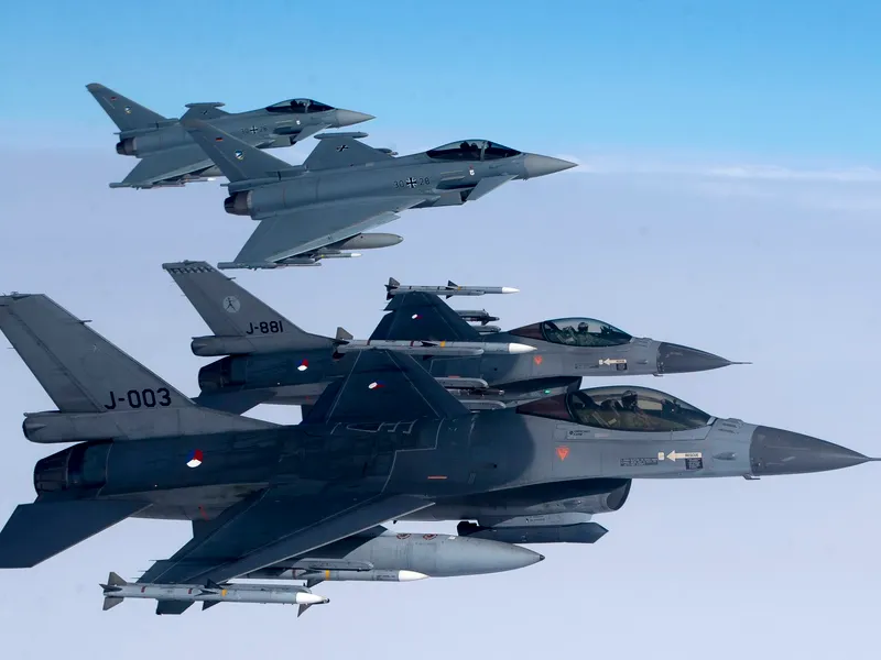 Cum se apără Europa dacă Rusia atacă înspre Țările Baltice. România va ridica avioane de luptă - Foto: Profimedia Images (imagine cu rol ilustrativ)
