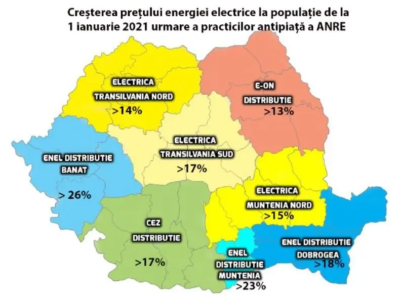 Creșterea prețului energiei electrice/FOTO: Asociația Energia Inteligentă