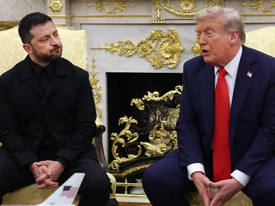Volodimir Zelenski și Donald Trump - Foto: Profimedia images