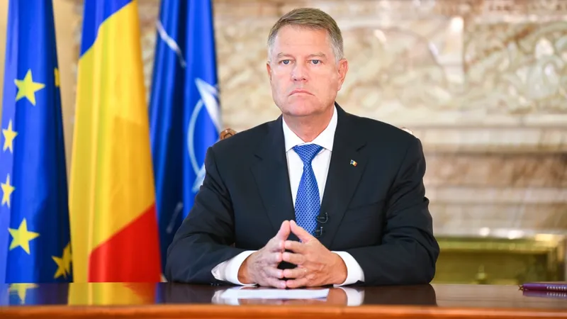 Preşedintele Klaus Iohannis susţine o conferinţă de presă la ora 18.00