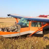 Aterizare forţată pe aeroportul din Tuzla. Două persoane rănite au ajuns la spital - Foto: Observator