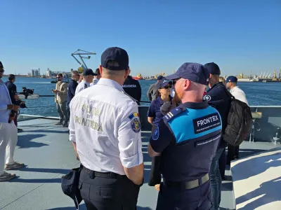 Exercițiu internațional pe Marea Neagră - Foto: MAI