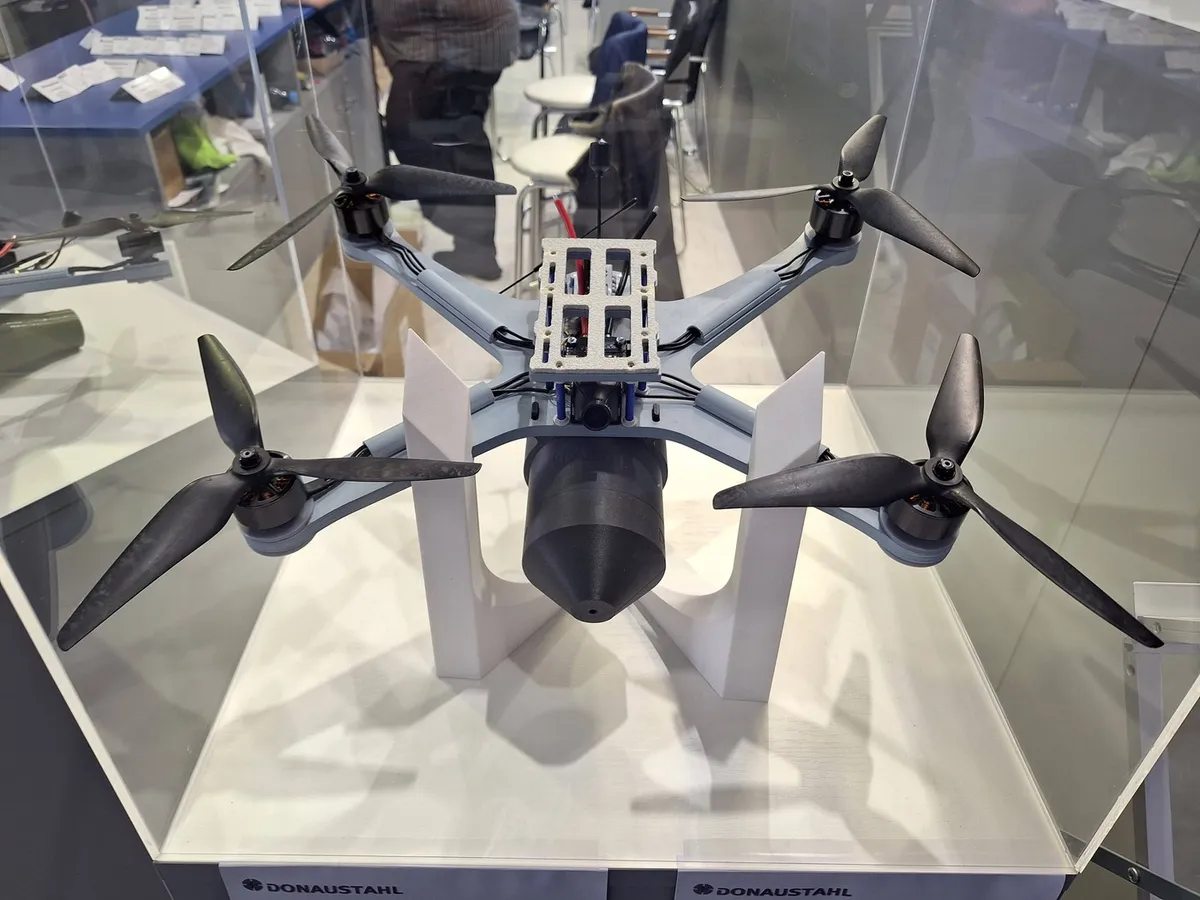 Drone produse de Donaustahl - Foto: Profimedia Images