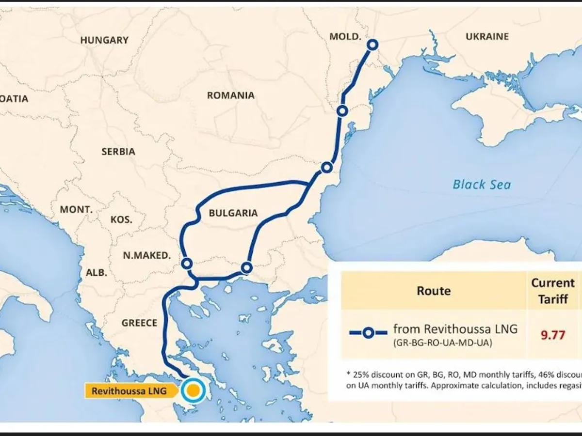 România deschide o nouă rută de gaze către Ucraina. Transbalcanica elimină transportatorii ruși - Foto: European Pravda