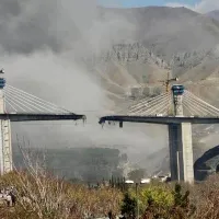 SUA și Israel au dărâmat podul ce unea Teheran de Marea Caspică -  Foto: Shafaq News