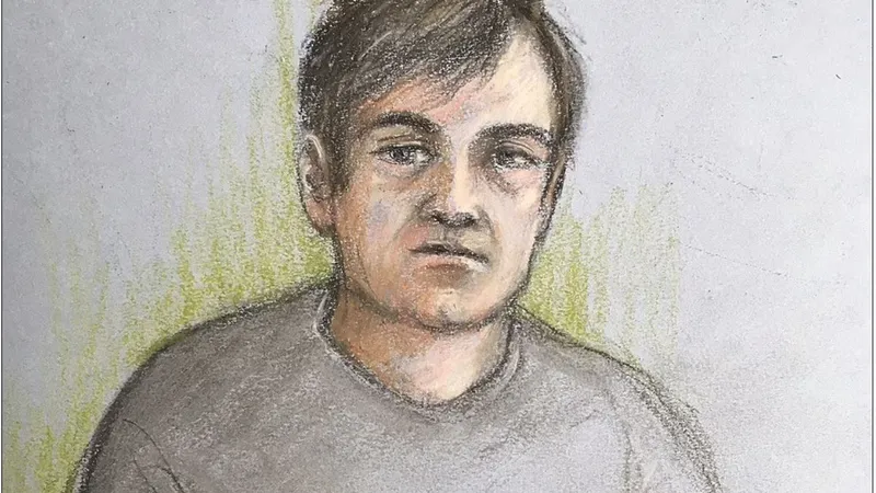 William Warrington în tribunal/foto: dailymail