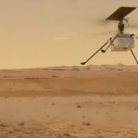 Primul elicopter care zboară în afara Pământului
