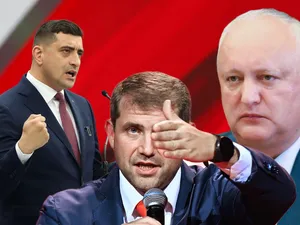 George Simion, Ilan Șor și Igor Donod - Foto: Colaj Newsweek - Profimedia