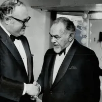 Edward G. Robinson (dreapta) și Philip Givens - Foto: Digital Archive