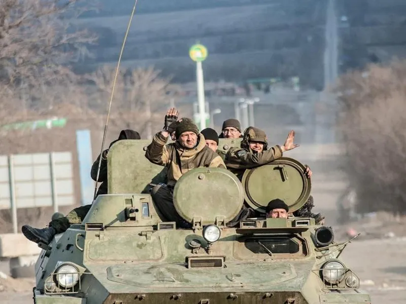 Separatiști din regiunea Lugansk - Foto: Profimedia Images