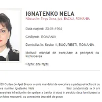 Ignatenko a fost dată în urmărire/FOTO: IGPR