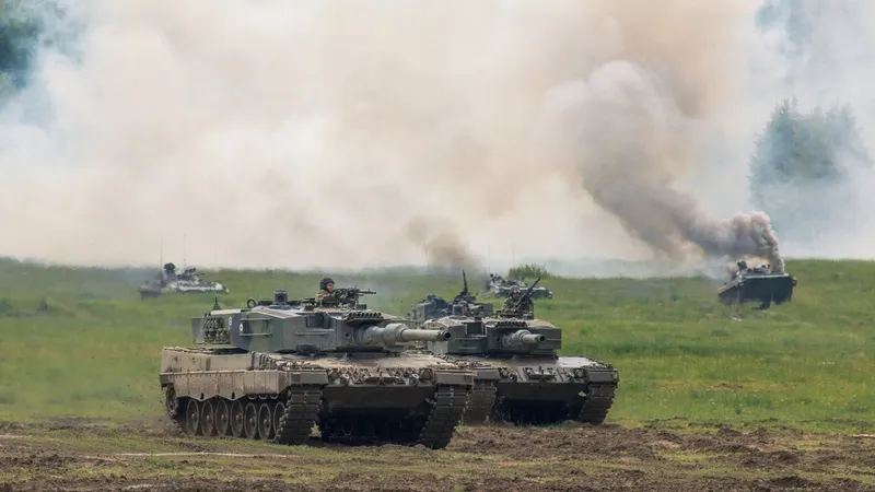 Tancuri Leopard 2 - Foto: Profimedia
