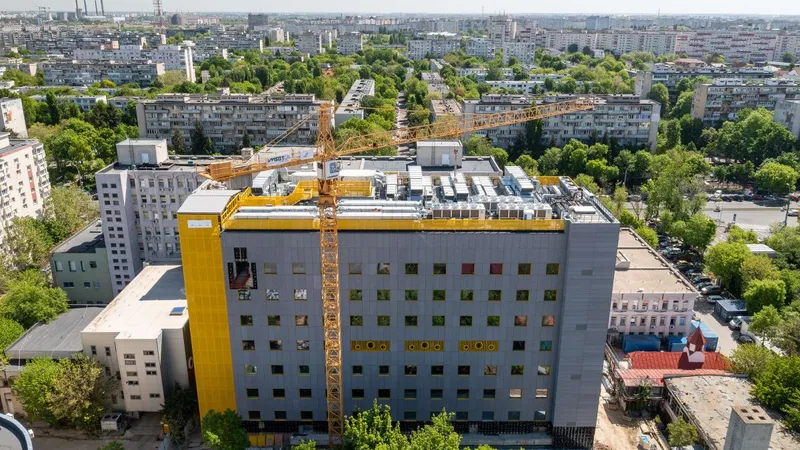 Noul spital pentru copii din București este aproape gata. Foto Dăruiește viață