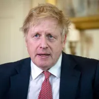 Boris Johnson, după ieșirea din spital/FOTO: nypost.com