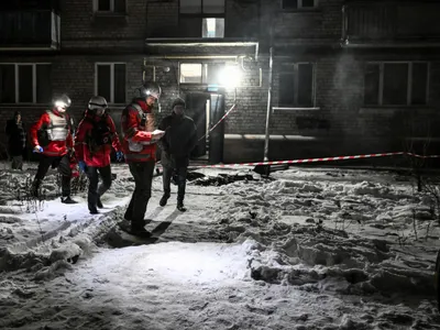 Bloc din Zaporojie lovit de o dronă rusească -  Foto: Profimedia Images (Imagine cu rol ilustrativ)