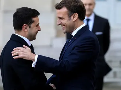 Emmanuel Macron propune Ucrainei să intre într-o primă fază în comunitatea politică europeană, pentru că aderarea la UE ar putea dura mai mult de 15 ani - Foto: Profimedia Images