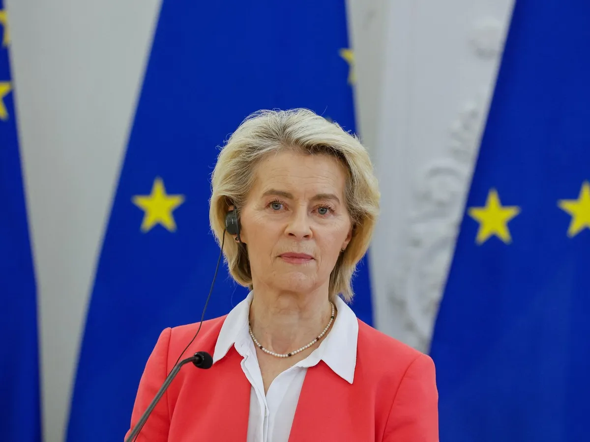 Președinta Comisiei Europene, Ursula von der Leyen - Foto: Profimedia Images