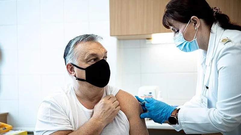 Premierul Viktor Orban, vaccinat cu Sinopharm Foto: Facebook
