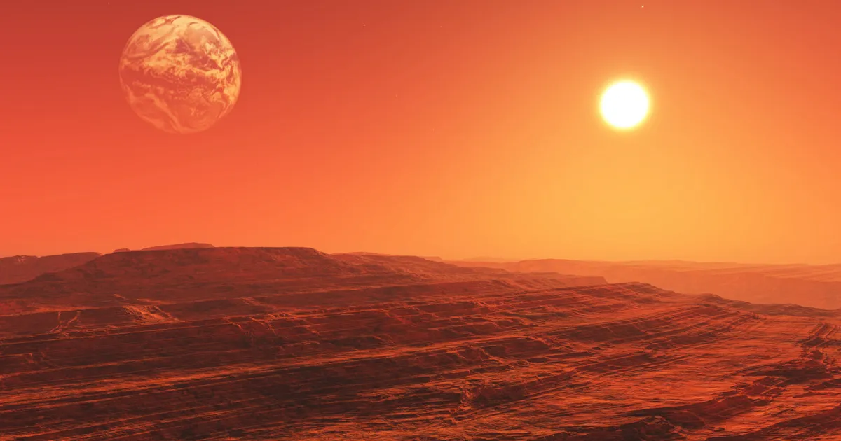 O superfurtună pe Soare a afectat atmosfera planetei Marte, a anunțat NASA. Ce s