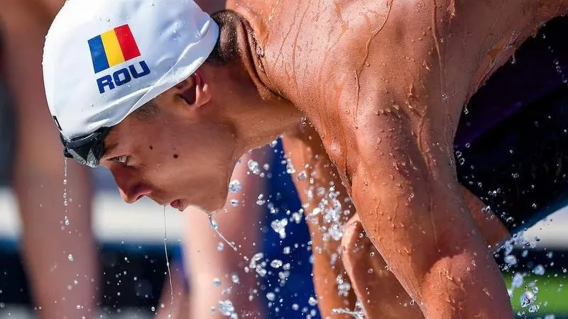 David Popovici a mai adăugat o medalie de aur în palmaresul său- Foto: Facebook/DavidPopovici