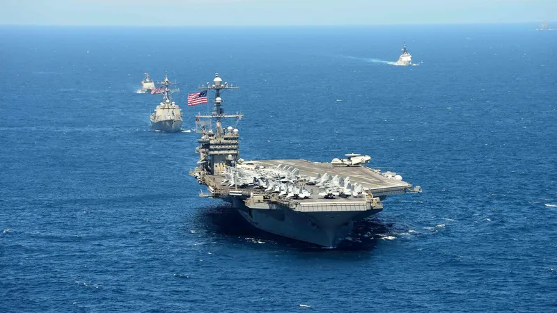 Trump trimite nave de război și avioane în Marea Caraibelor pentru a distruge cartelurile de droguri - Foto: Profimedia images - Caracter ilustrativ