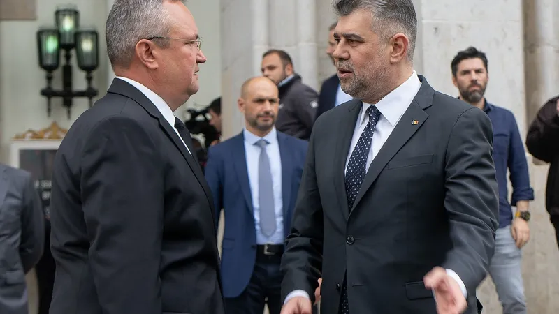 Ciucă și Ciolacu nu se înțeleg care să fie președinte și care premier. Nu discutăm - Foto: Profimediaimages.ro