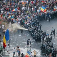 Jandarmeriada PSD contra românilor. Sursa foto: Inquam Photos - Adriana Neagoe