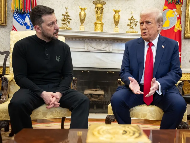 Trump și Zelenski, din nou față-n față la Haga. Pe agendă: sancțiuni contra Rusiei și armament SUA - Foto: Profimedia images