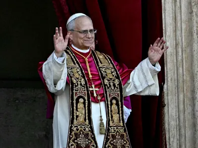 Papa Leon a rostit prima rugăciune de la balconul bazilicii Sfântul Petru. Ce apel a făcut suveranul - Foto: Profimedia Imaages (imagine cu rol ilustrativ)