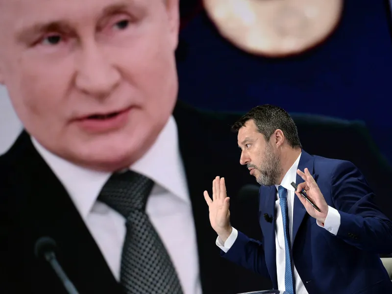 Ziua Diplomației Ruse. Cum a încercat Putin să cumpere partidul premierului adjunct al Italiei - Foto: Profimedia Images (imagine cu caracter ilustrativ)