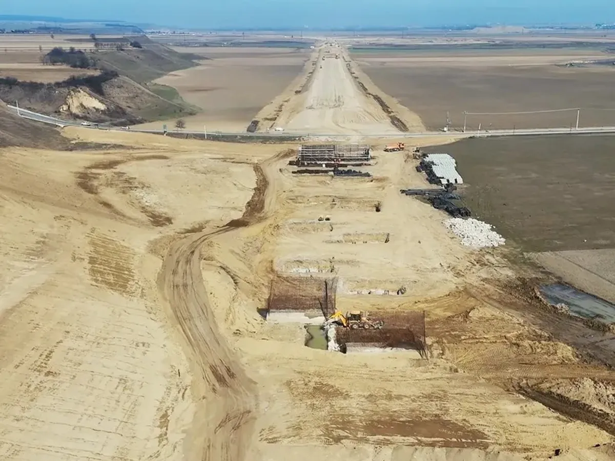 Șantier de autostradă - Foto: Facebook / Asociația Pro Infrastructură (Imagine cu rol ilustrativ)