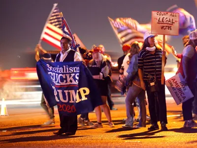 Trump îşi cheamă susţinătorii la Washington, la 6 ianuarie, într-un ultim efort de a răsturna scrutinul/FOTO: Reuters