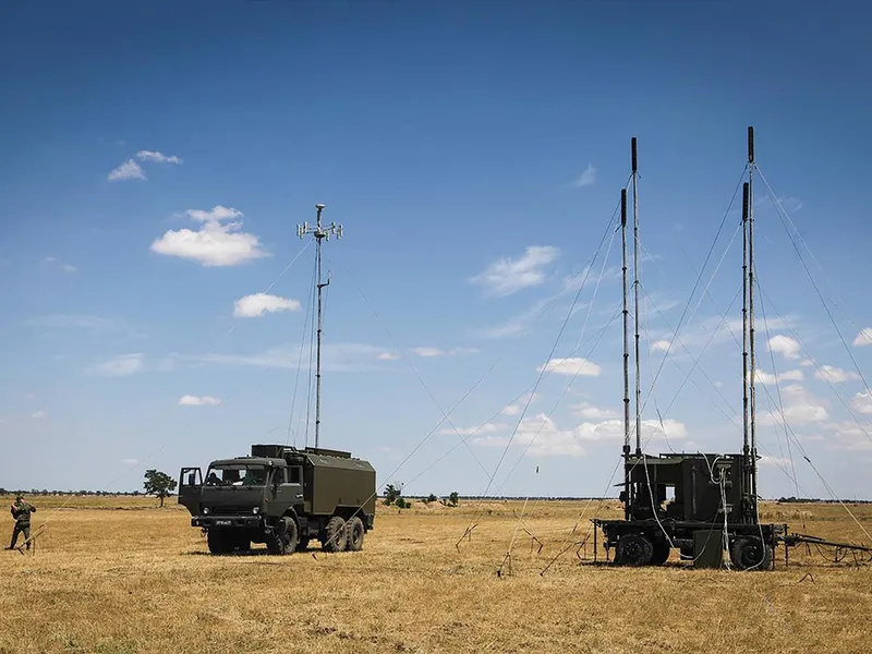 Sistemul mobil de război electronic rusesc R-330Zh Jitel - Foto: Profimedia Images