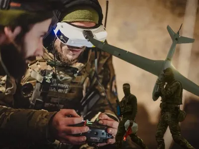 Atac cu drone ucrainene în Rusia. Explozii la bazele militare de lângă Moscova și Kaluga - Foto: Facebook/ Volodimir Zelenski - Caracter ilustrativ
