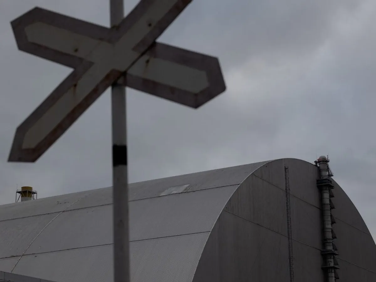 Un atac rusesc ar putea să distrugă sarcofagul de la Cernobîl în orice moment