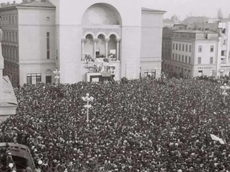 Revoluția din decembrie 1989, Timișoara. Sursa imagine: tion.ro