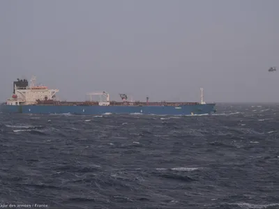 Franța a reținut petrolierul Grinch - Foto: X/ @jurgen_nauditt