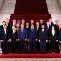 George Simion anunț guvernul AUR: Lulea, Piperea, Ciuhodaru, Valer Kovacs, Bacari, MIhai Neamțu - Foto: FB