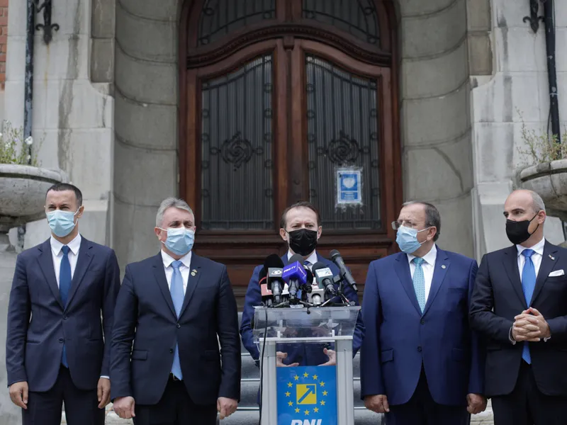 Cîţu, după consultările de la Cotroceni: Nu avem majoritate și nu avem o propunere de premier/FOTO: Inquam Photos/George Calin