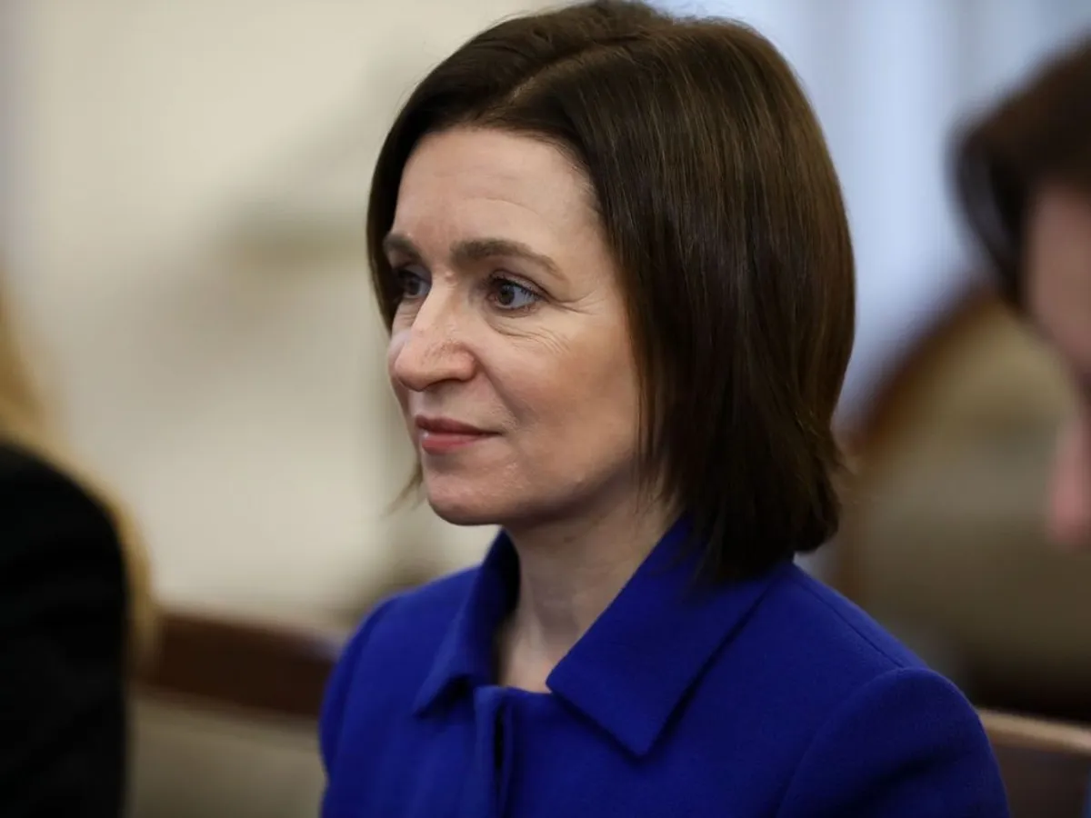 Maia Sandu, preşedintele Republicii Moldova - Foto: Profimedia Images