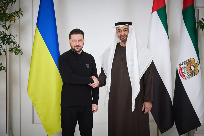 Volodimir Zelenski a cerut ajutor președintelui Emiratelor Arabe Unite, Mohamed bin Zayed Al Nahyan - Foto: Profimedia Images (imagine cu rol ilustrativ)