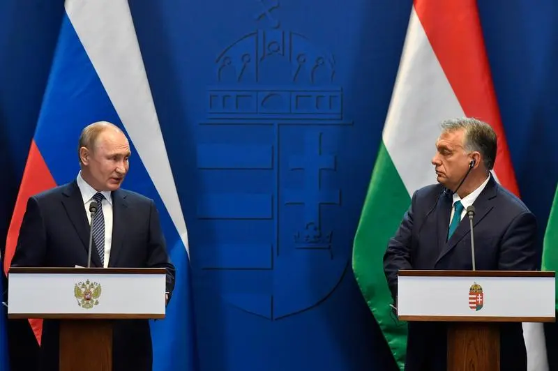 Putin și Orban - FOTO: Profimedia