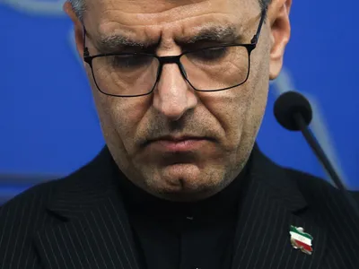 Esmail Baghaei, purtătorul de cuvânt al diplomaţiei iraniene - Foto: Profimedia Images