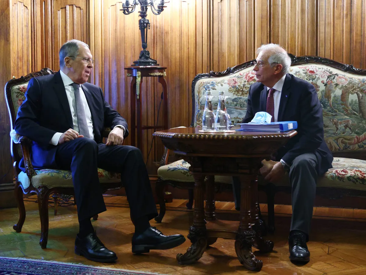 Josep Borrell, dreapta / Foto: politico.eu
