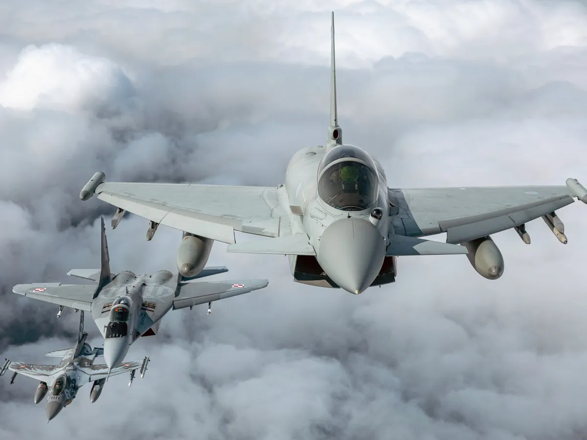 Avioane RAF Typhoon - Foto: Profimedia Images