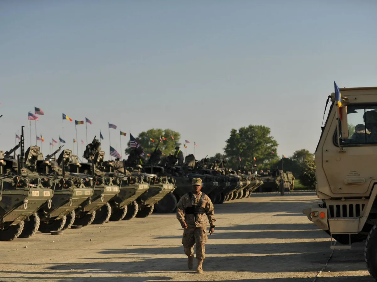 Baza militară americană de la Mihail Kogălniceanu, călcată de hoți. FOTO: Facebook