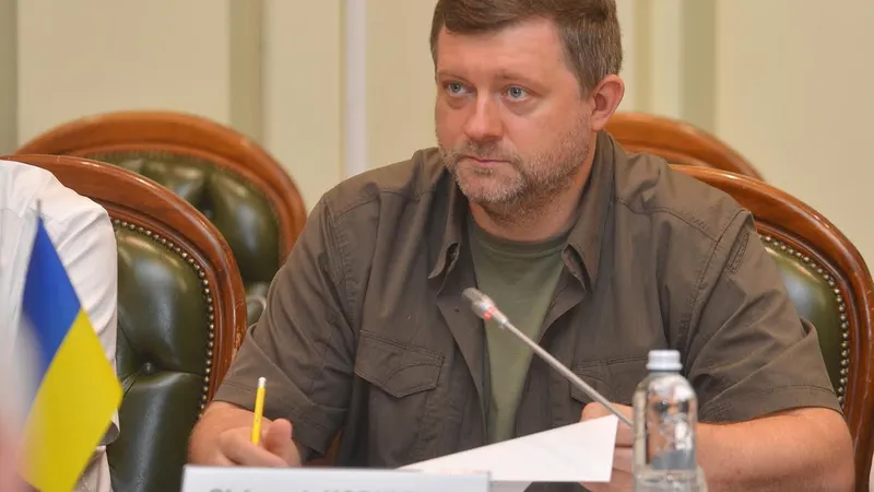 Oleksandr Korniyenko - prim vicepresedintele parlamentului din Ucraina  - FOTO. Twitter