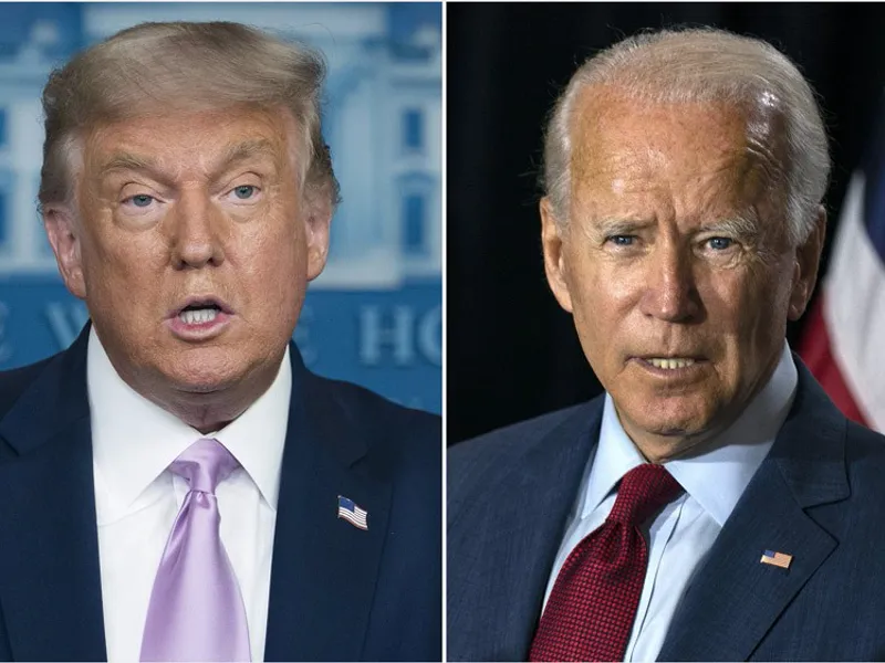 Trump vs Biden/FOTO: latimes.com